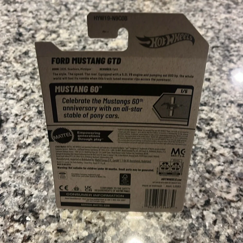 Mattel new package